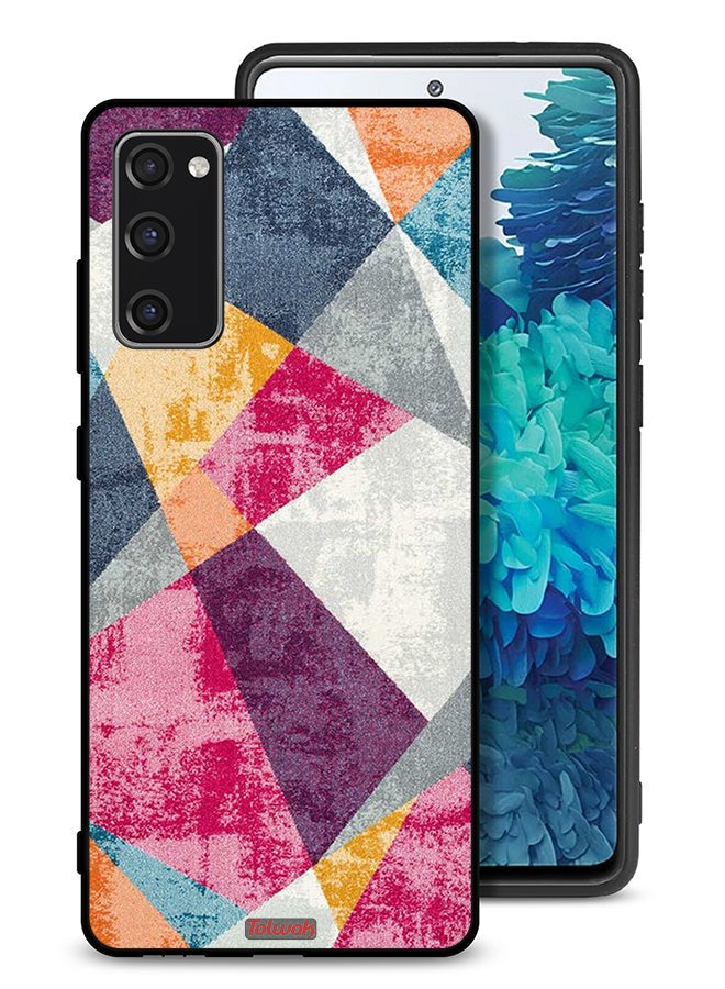 Tolwak Samsung Galaxy S20 FE Protective Case Cover Paint Pattern - Image 1
