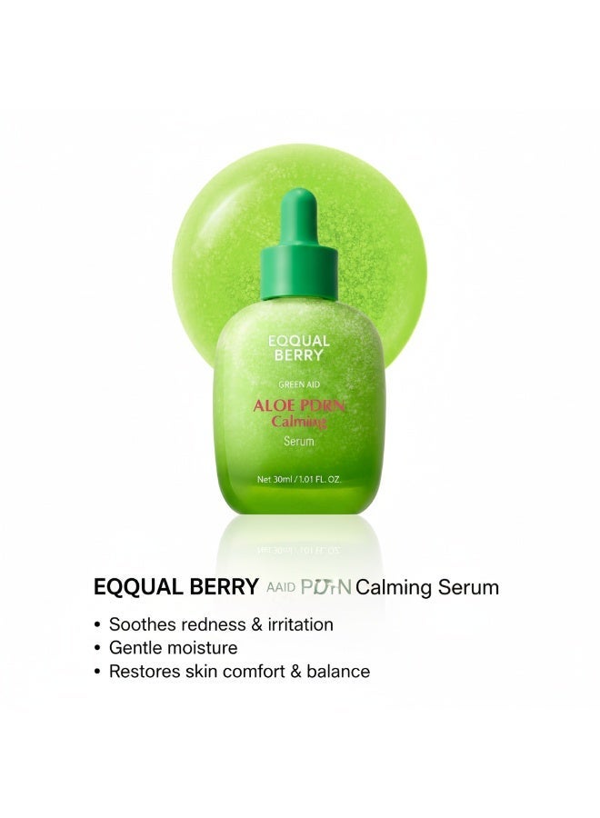 EQQUALBERRY Aloe Fern Calming Serum -30ml - Image 2