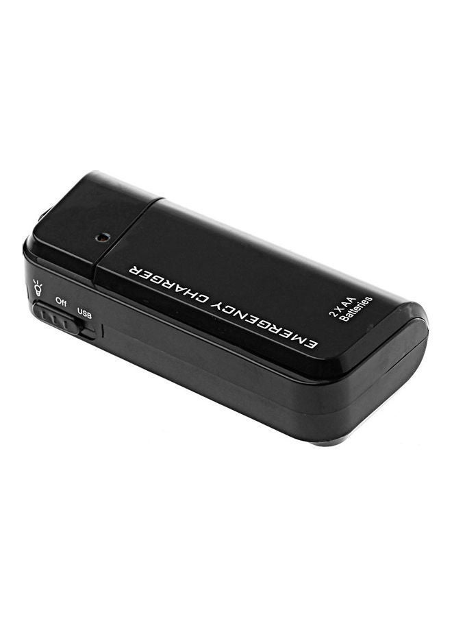 نيبمينينت شحان بطارية للطوارئ بمنفذ USB أسود - Image 5