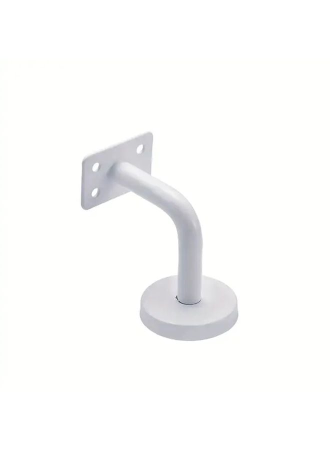 White Stainless Steel Handrail Bracket Wall Mounted For Wood Safety Railings - Image 3