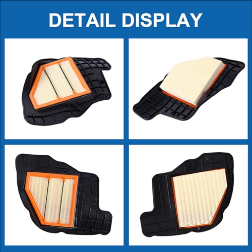 GETOPAUTO 13717577458 13717577457 Left &Right Engine Air Filter Compatible With BMW E70 E71 X5 X6 F01 F04 750i F10 650i - Image 5