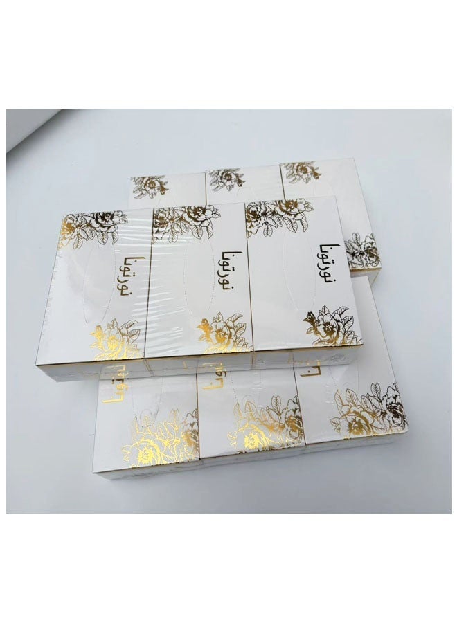 9 Boxes Pack Premium Facial Tissue Crafted With Soft Material Designed For Daily Comfort And Convenience, 2 Ply - Image 1
