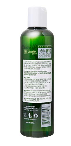 AllDay Locks Synthetic Wig Shampoo (8 oz) | Revitalizing & Refreshing Shampoo | Smoothens, Detangles & Nourishes | Cleanses, Softens and Revitalizes of Synthetic Hair | 8 oz - Image 2