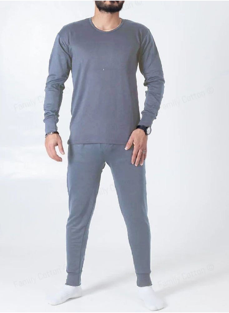 FAMILY cotton - Winter men's thermal pajamas - Image 1