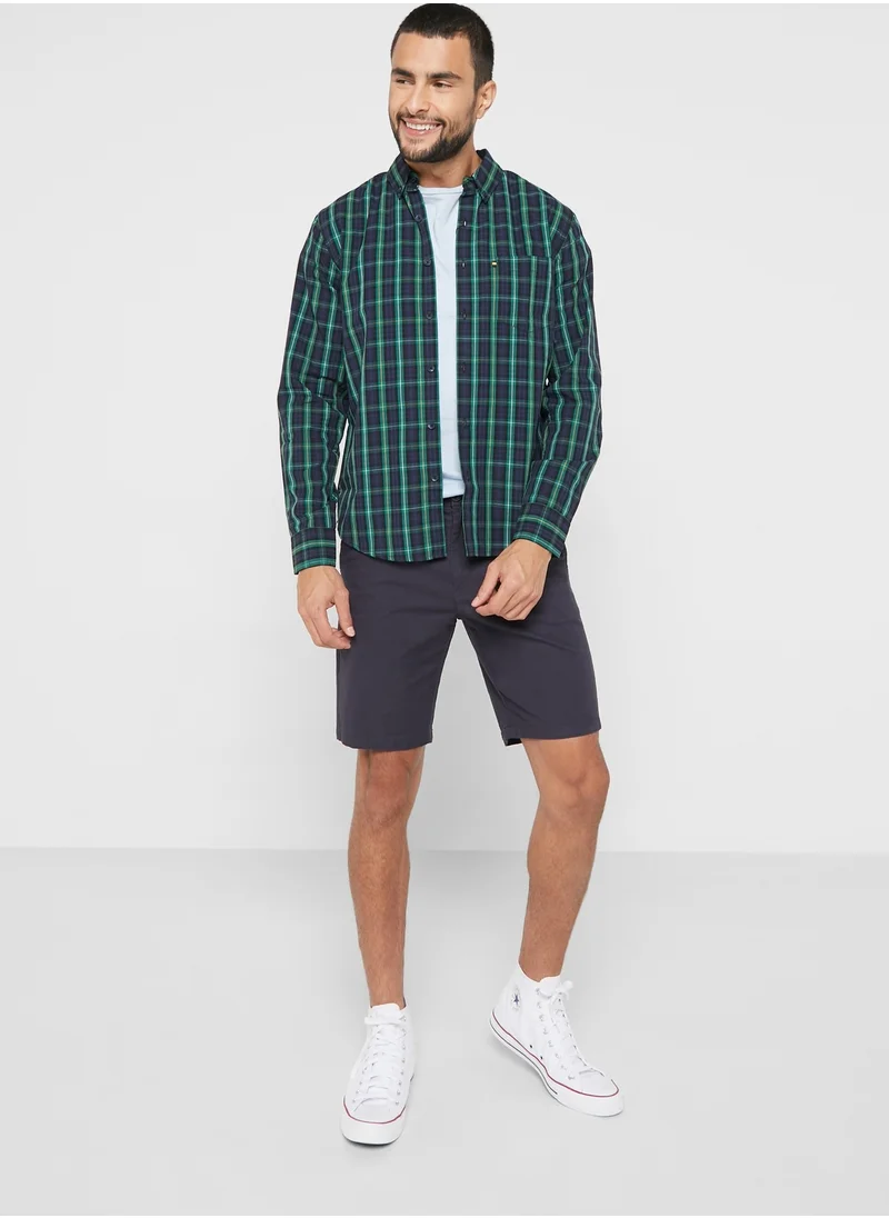 Seventy Five Button Down Collar Regular Full Sleeve