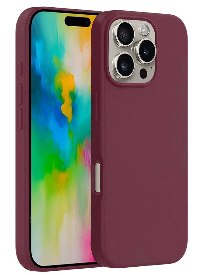 (لآيفون 16 برو ماكس) غلاف، غلاف سيليكون رفيع، مغطى بالكامل مضاد للخدش ومقاوم للصدمات - Image 1