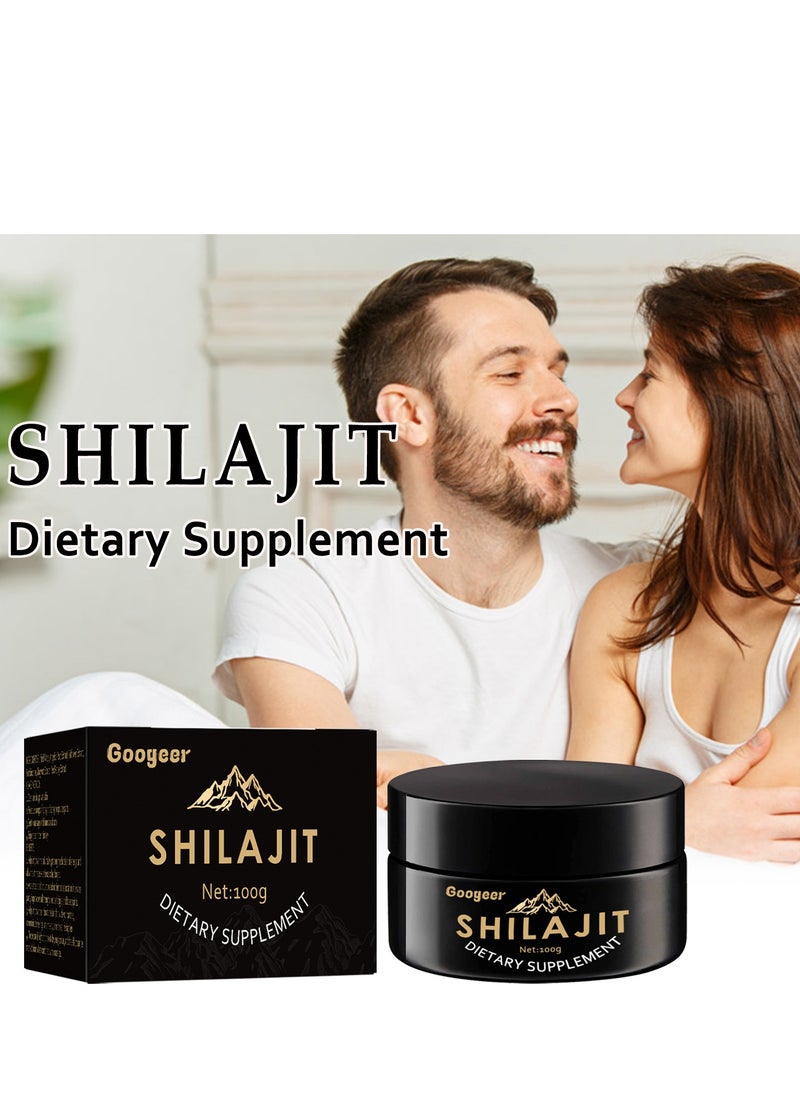Googeer 100g Shilajit Pure Himalayan Organic Shilajit Resin - Himalayan Shilajit Supplement- Maximum Potency and Pure Shilajit for Men Gold Grade Natural Shilajit  - Image 2