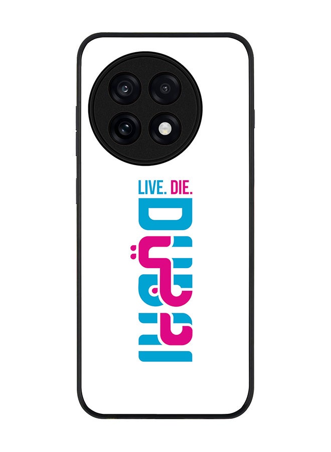 Stylizedd For OnePlus 13R / Ace 5 Pro Case,Slim fit Camera Protection, Shockproof Thin Phone cover  - Live Die DUBAI