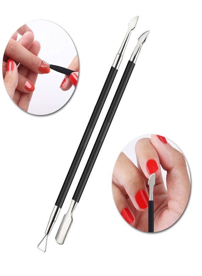 HAWAWA Cuticle Trimmer with Cuticle Pusher and Scissors, Stainless Steel Cuticle Remover Pedicure Manicure Tools, Cuticle Nipper Cutter Clipper Nail Tools for Fingernails and Toenails - Image 5