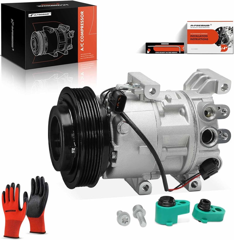 A-Premium ضاغط مكيف A-Premium مع قابض لهيونداي إيلانtra 2011-2015 - Image 1