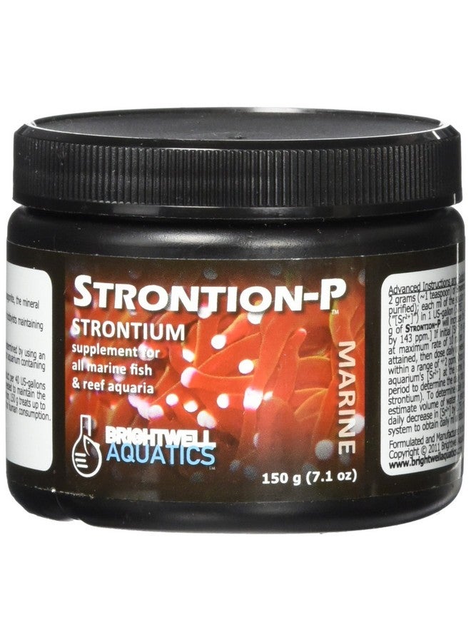 Brightwell Aquatics Strontion-P - Strontium Supplement for All Marine Aquariums, 150g - Image 1