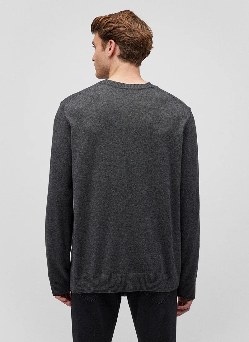 MAVI Anthracite Crewneck Sweater