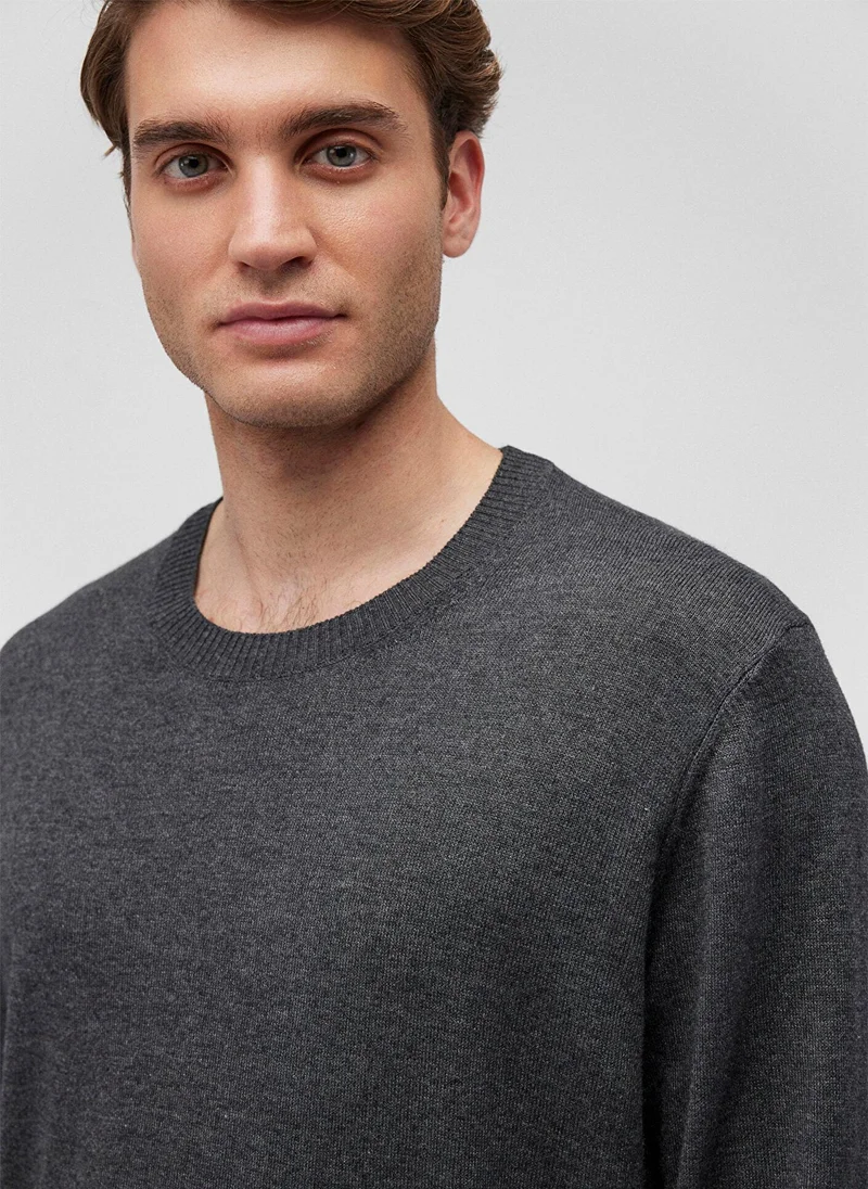 MAVI Anthracite Crewneck Sweater