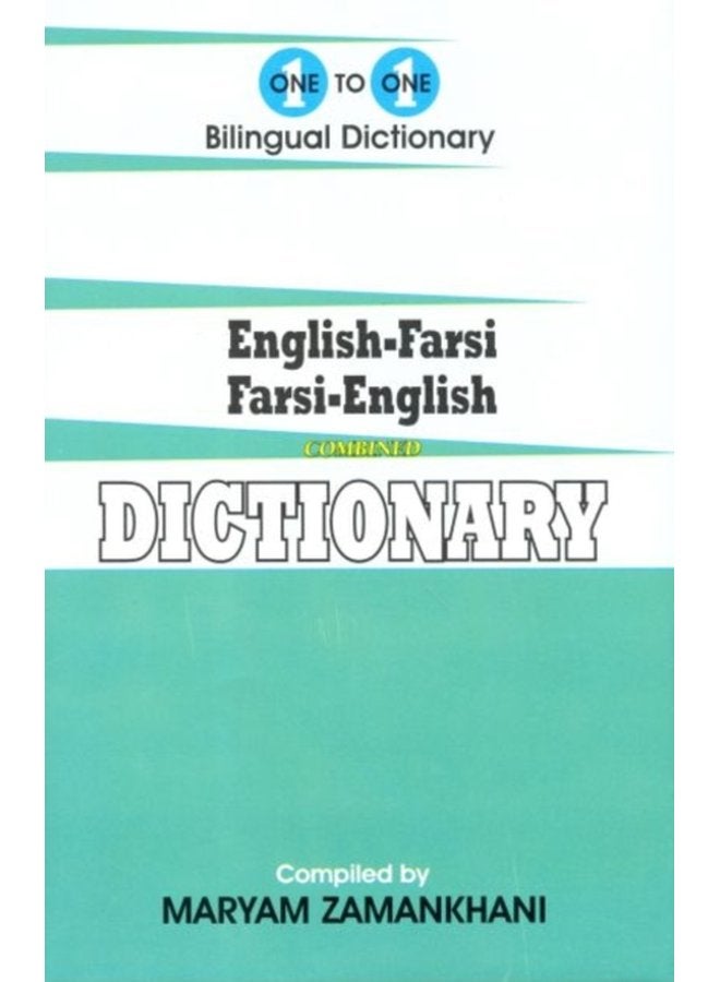 One to one dictionary English Farsi Farsi English dictionary - Hardback