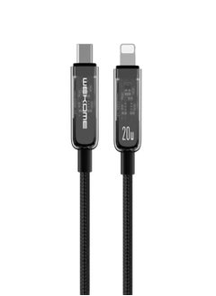 WEKOME 20W PD Fast Charging Data Cable, USB-C to iPhone Lightning Cable, Compatible with iPhone, Super Durable Nylon Braided Cord for High-Speed Charging  - Image 1