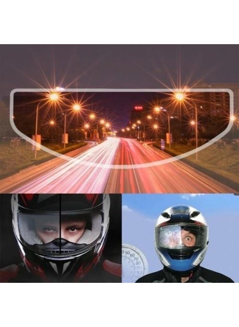 Ebakbak Motorcycle Helmet Visor Anti-Fog Pinlock Universal Durable Nano Coating Adhesive Anti Fog  - Image 1