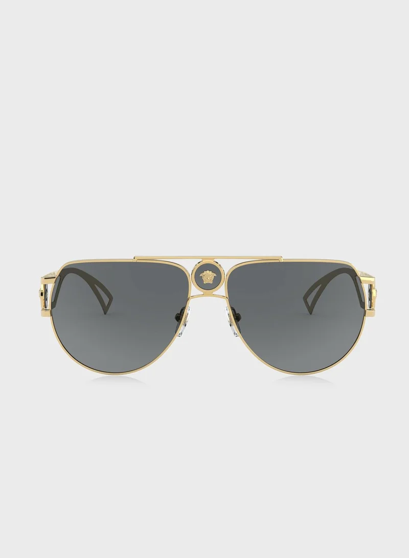 VERSACE Aviator Sunglasses