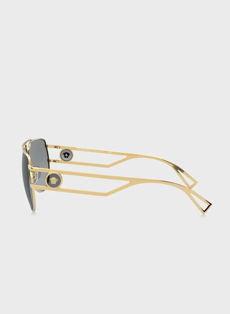 VERSACE Aviator Sunglasses