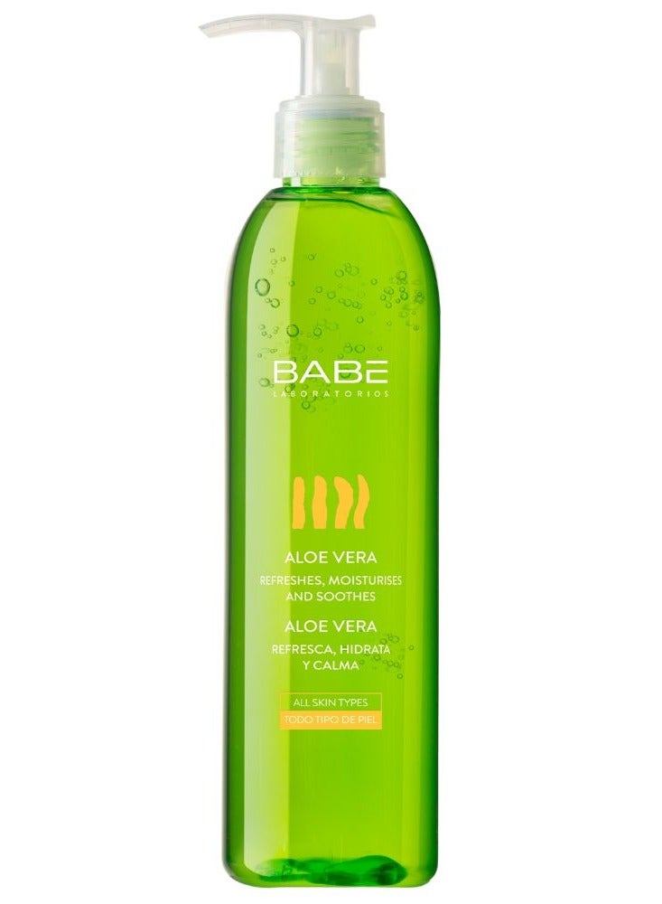 Babe Laboratorios Babé Aloe 100% Refreshing Gel for Irritated Skin 395ml - Image 1