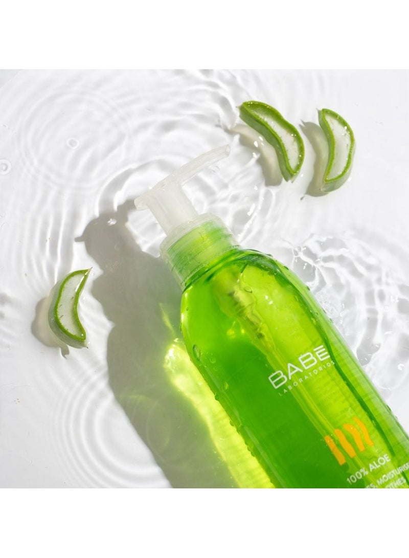 Babe Laboratorios Babé Aloe 100% Refreshing Gel for Irritated Skin 395ml - Image 2