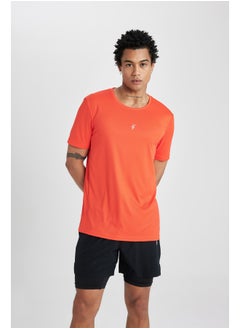 DeFacto Man Slim Fit Crew Neck Short Sleeve Knitted T-Shirt  - Image 1
