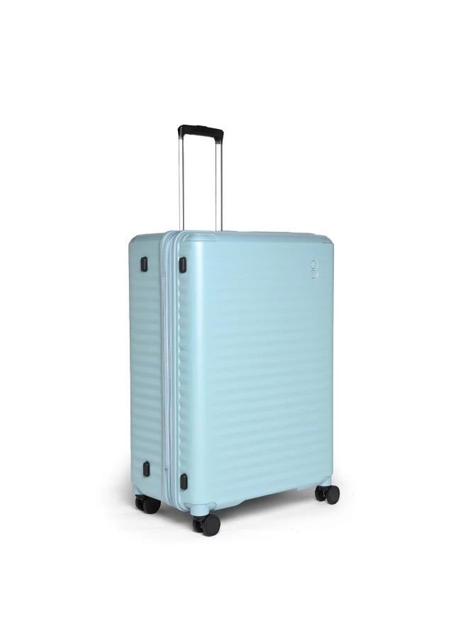 Echolac Celestra 76.5cm Hardcase Expandable 4 Double Wheel Check-In Luggage Trolley Slate Blue - Image 2