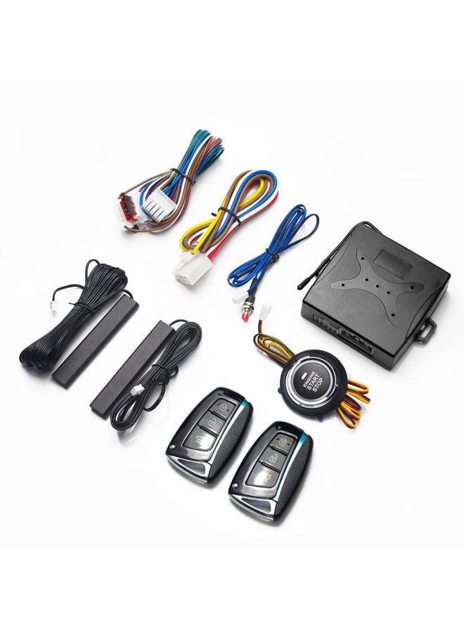 Shenyi Car Modification One-click Start Keyless Entry Pke One-way Anti-theft Device Remote Start 12v System