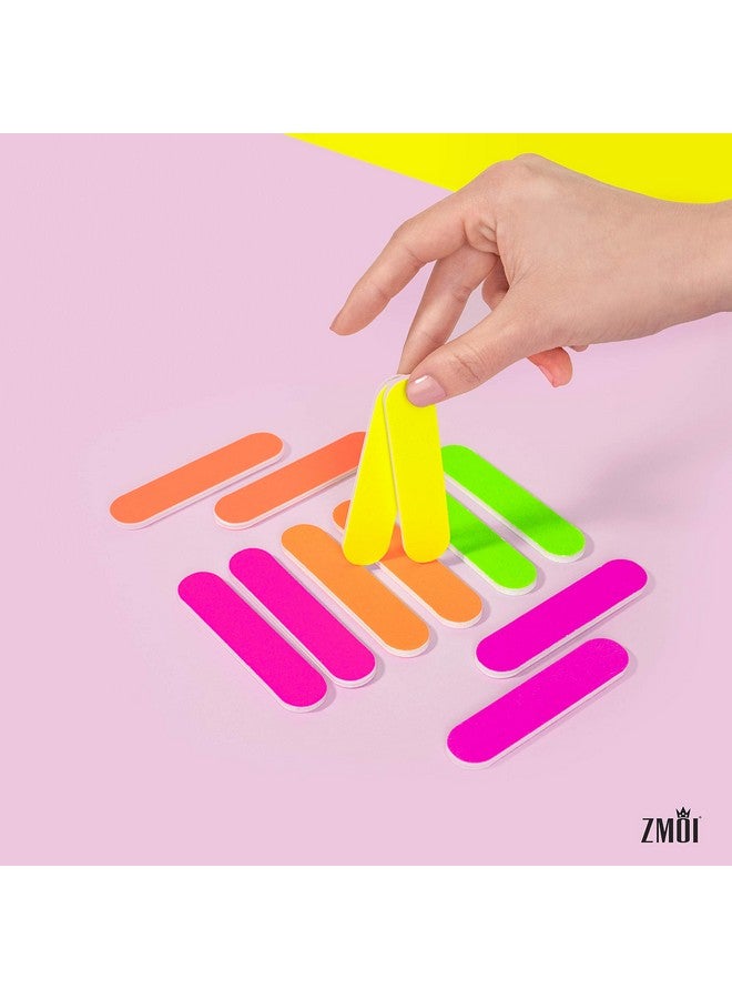 زد ام او اي مبارد أظافر صغيرة ملونة نيون جيرلي (1 دستة) Zmoi - Image 3