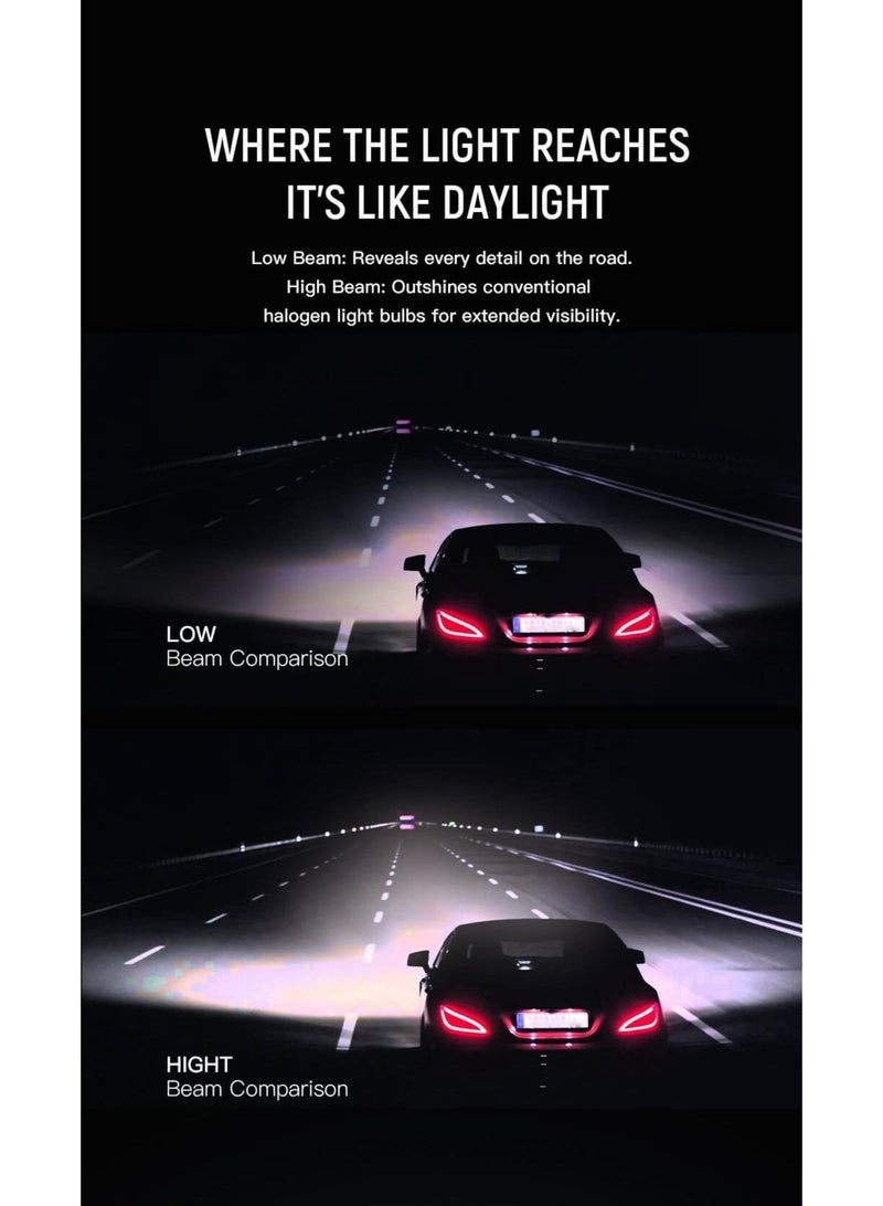 كونبيكس زوج من لمبات الليد مقاس: HID to LED D2S كونبيكس - Image 4