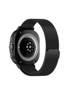 1 Pcs Samsung Galaxy Watch 7 Ultra Band,Stainless Steel Mesh Loop Magnetic Clasp Replacement Strap Compatible for Samsung Watch Ultra 47mm Women Men 2024