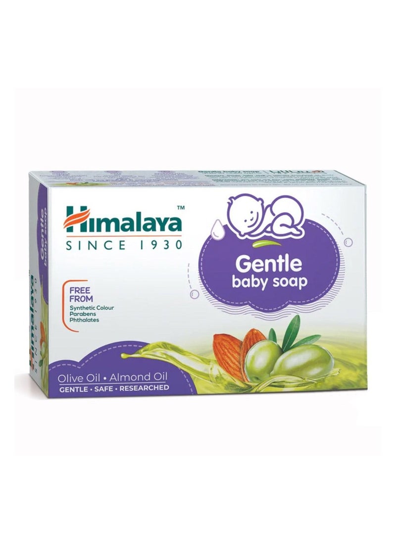 Himalaya Care - Himalaya Gentle Baby Soap With Almond And Olive Oil 125g x 4 - Image 1
