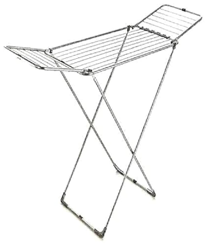 Hail Stainless Steel Clothes Dryer-Silver, 60 X 40 Cm