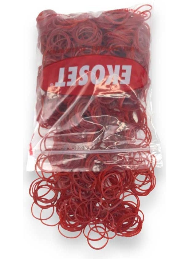 Ekoset 500 Pieces Red Small Packing Elastic 40 mm  - Image 3