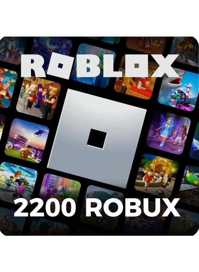 Global Roblox Digital Card - 2200 Robux