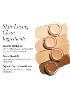 RMS Beauty RMS Beauty UnCoverup Concealer - Cream Concealer for Dark Circles & Under Eyes, Full Coverage Hydrating Concealer, Clean, Cruelty-Free & GMP Certified  - Image 3