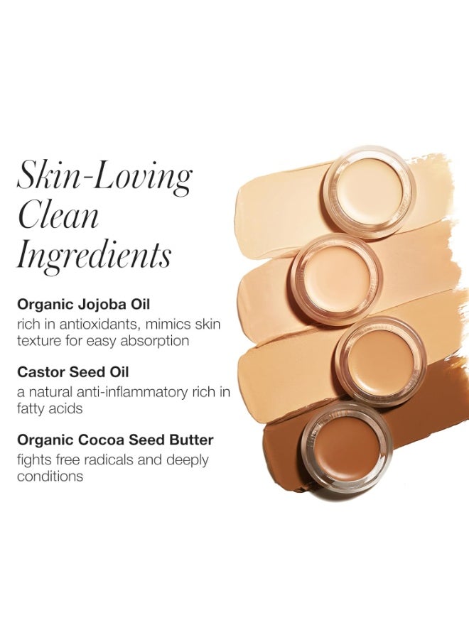 RMS Beauty RMS Beauty UnCoverup Concealer - Cream Concealer for Dark Circles & Under Eyes, Full Coverage Hydrating Concealer, Clean, Cruelty-Free & GMP Certified  - Image 3