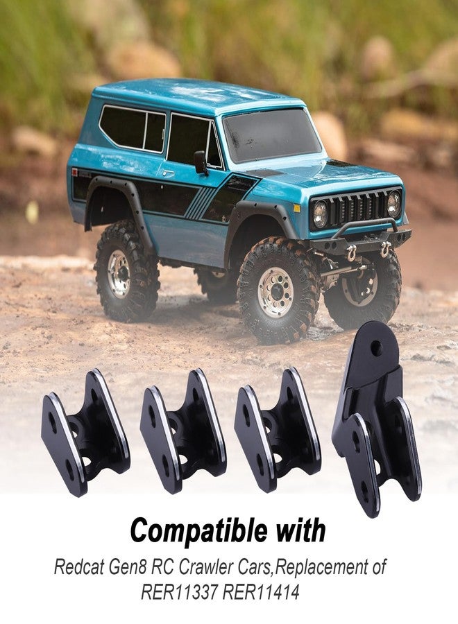 هوبي بارك مجموعة تثبيت وصلة سفلية من الألومنيوم من Hobbypark للمحور متوافقة مع ترقيات Redcat Gen8، بديلة لـ RER11337 RER11414 (أسود) - Image 3