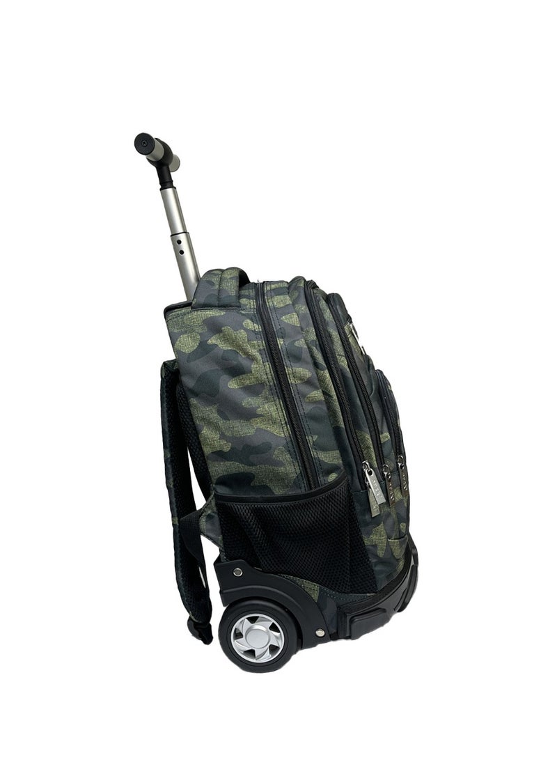 نوزكي حقيبة مدرسية ترولي نوزكي للطلاب - مقاس 16 بوصة - حقيبة متعددة الوظائف بعجلات - مناسبة للأولاد والبنات - Image 4