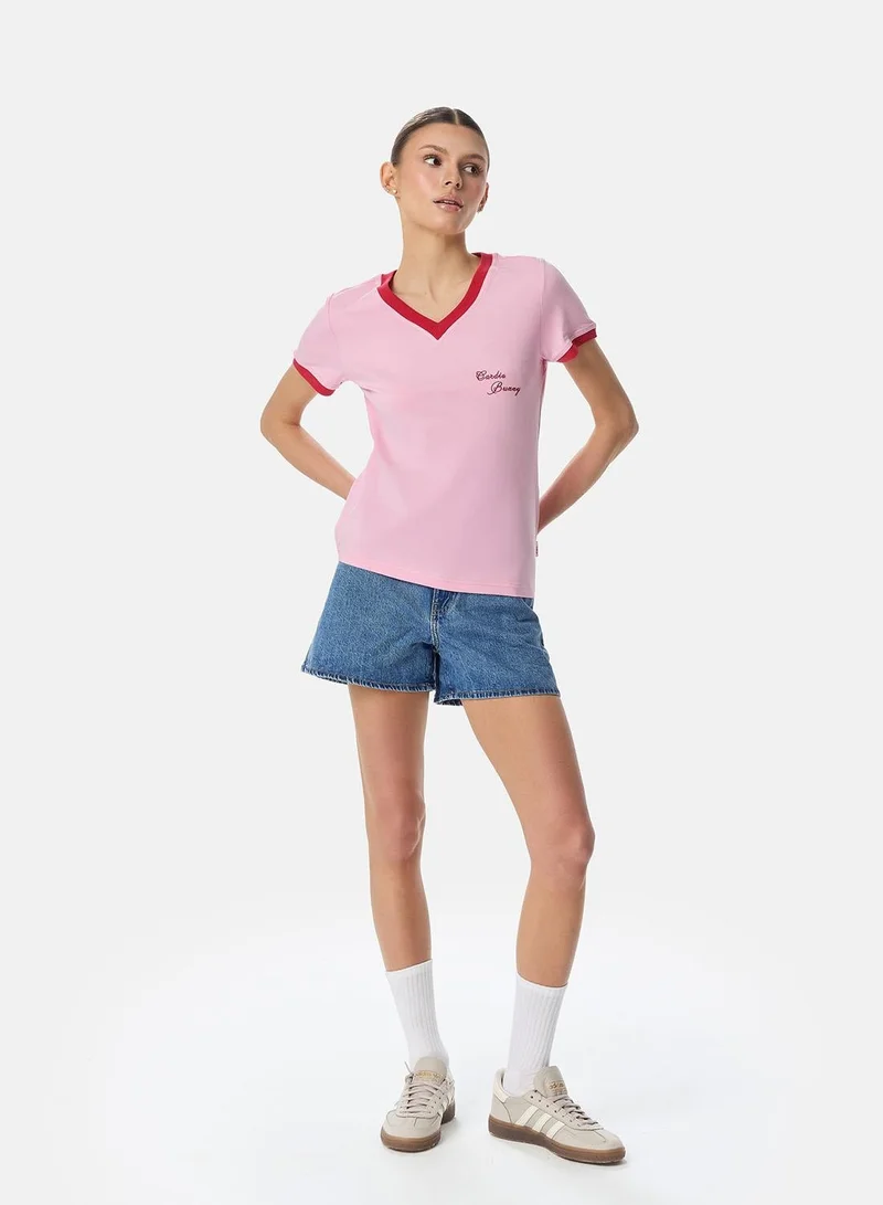 كارديو باني Cardio Bunny V-neck  T-Shirt