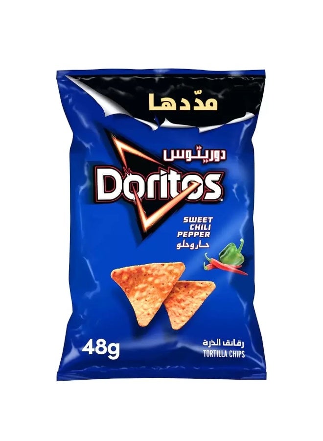 Doritos Sweet Chili Pepper Flavored Tortilla Chips- 48gms - Image 1
