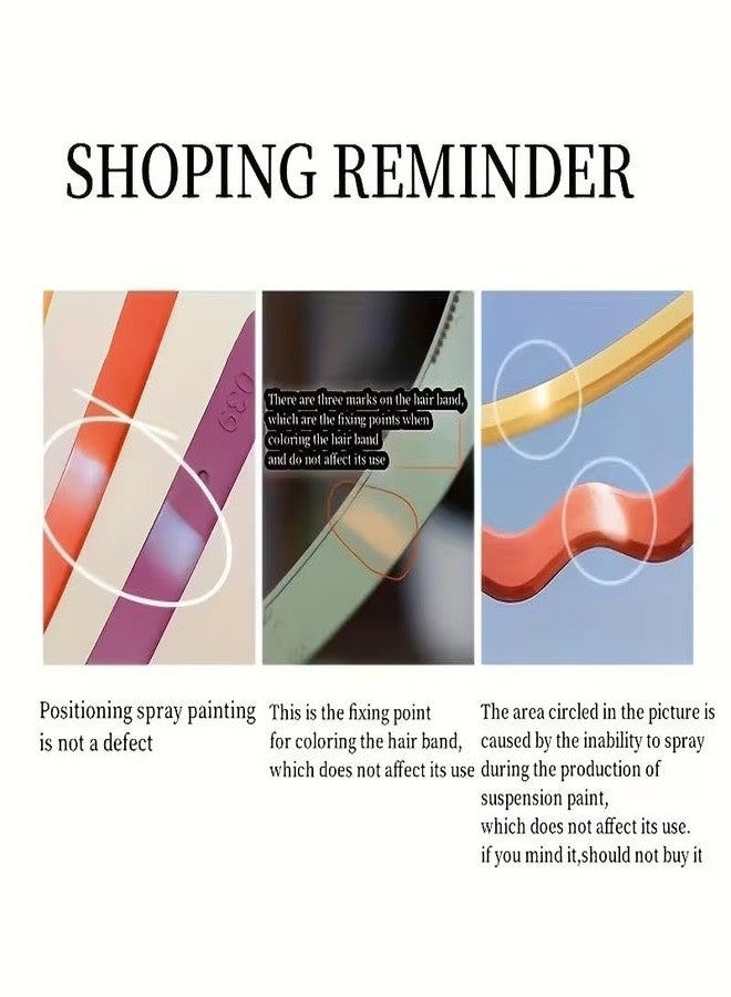 EPARTY مجموعة ربطات شعر إي بارتي مكونة من 12 قطعة للرجال والنساء (6 ربطات متعرجة + 6 ربطات سادة) | حلقات شعر بلاستيكية سوداء مانعة للانزلاق | ربطات شعر مموجة على شكل أسنان القرش وربطات رفيعة مناسبة للرياضة، والنادي الرياضي، وغسل الوجه، والاستخدام اليومي - Image 4