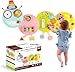 Sinpedex Caterpillar Activity Wall Busy Board for Kids12 in 1 Sensory Wall Panel for ToddlerWooden Montessori Educational Toys for Playroom Daycare Nursery Classroom - Image 3