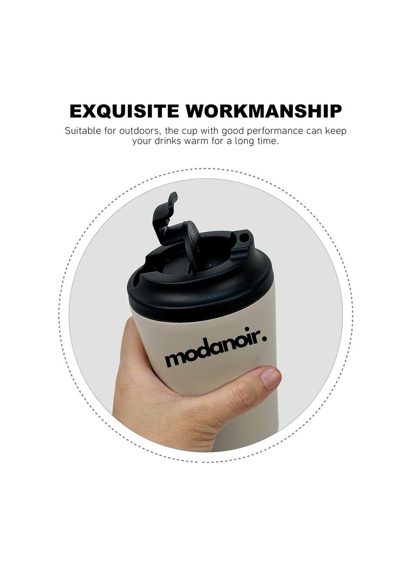 MODANOIR Modanoir Travel Coffee Mug Stainless Steel Vacuum Ice and Hot Drinks Insulated Tumbler for Home Office Outdoor Works  - Image 4