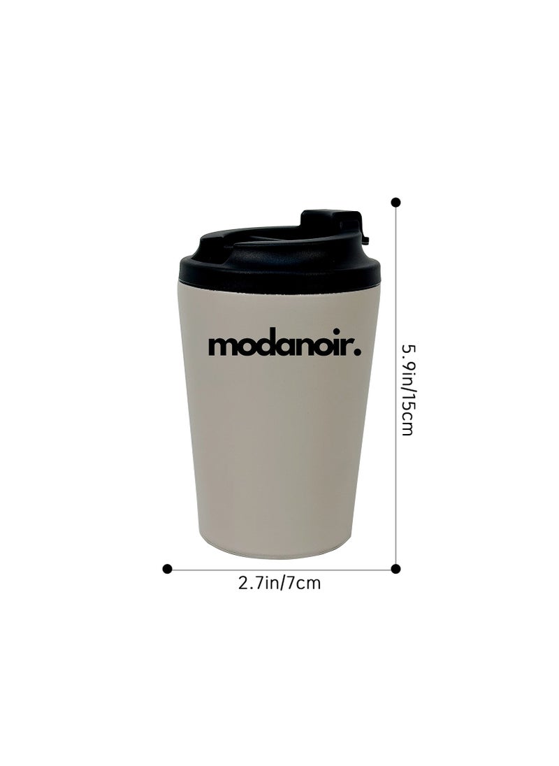 MODANOIR Modanoir Travel Coffee Mug Stainless Steel Vacuum Ice and Hot Drinks Insulated Tumbler for Home Office Outdoor Works  - Image 5