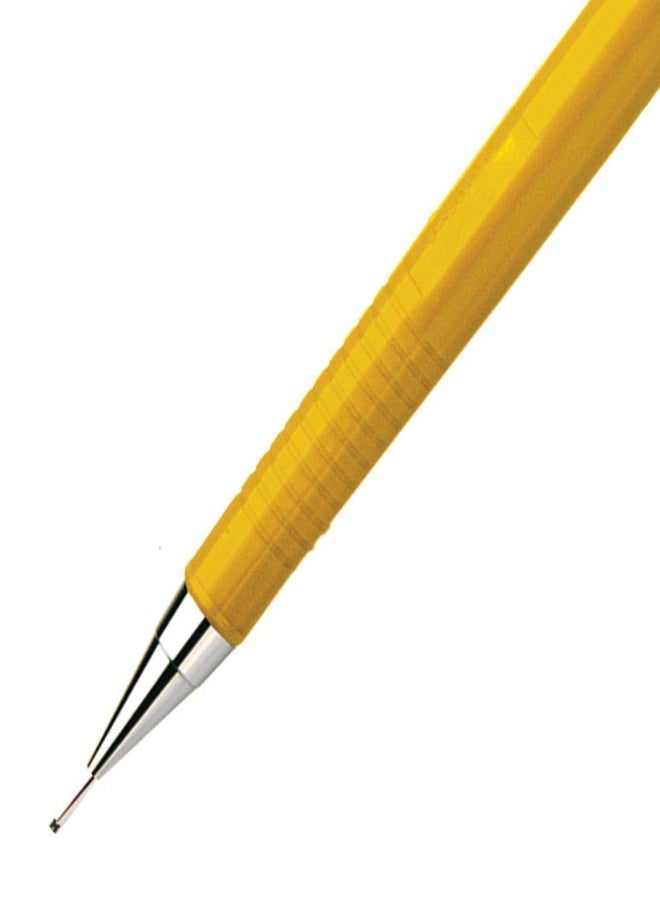 بنتل قلم رصاص أوتوماتيكي Pentel P209، سن 0.9 مم، لون أصفر - Image 3