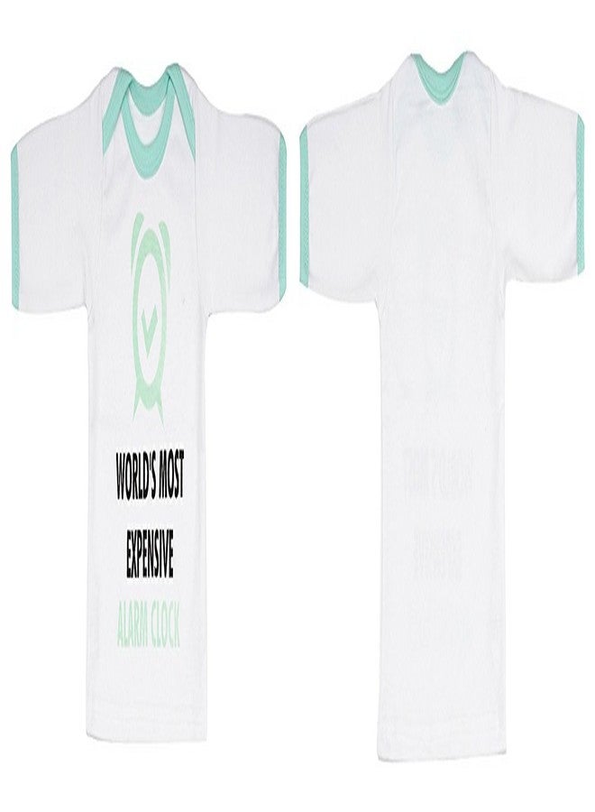 First Kids Step Fareto Baby's Cotton Shorts and 5 Mom and Dad Quotes Tees (White, 12-18 Months) -Combo of 6 - Image 2