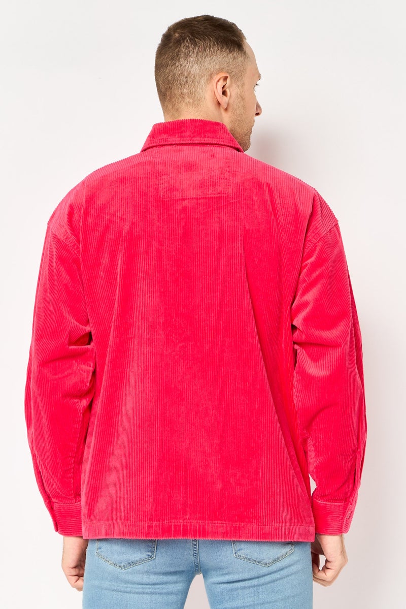 Levi's قميص سترة كوردروي للرجال، فوشيا - Image 4