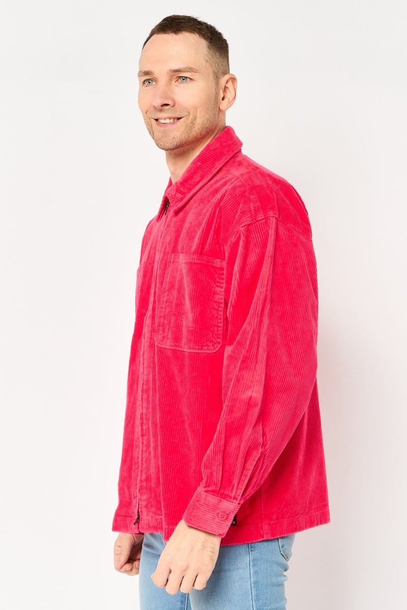 Levi's قميص سترة كوردروي للرجال، فوشيا - Image 3