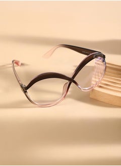 Haute Sauce The Ombre Twist Oversized Sunglasses - Midnight Black  - Image 1