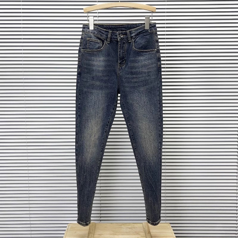 Unisex Classic Denim Jeans Loose Fit Daily Outdoor Wear - Image 1